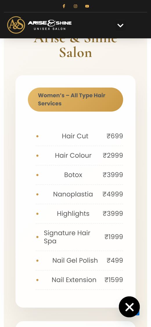 Live offers page