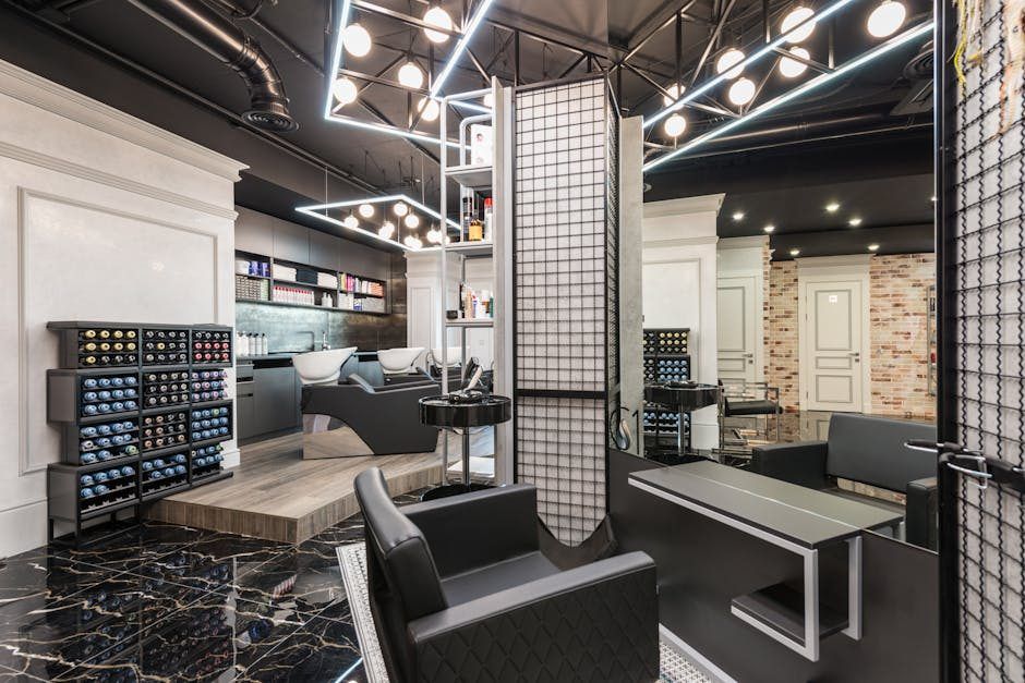 Premium salon interior (stock photo)