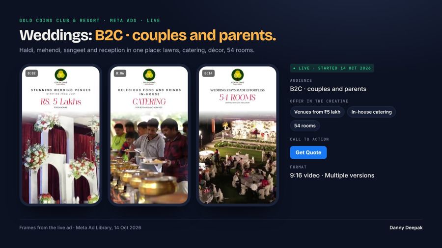 Gold Coins · weddings (B2C)